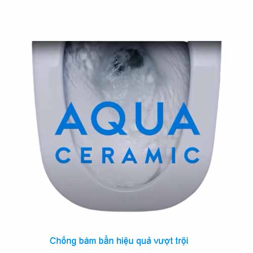 Công nghệ Aqua Ceramic chống bám bẩn vượt trội