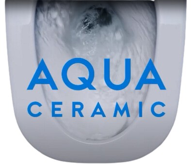 Công nghệ Aqua ceramic bồn cầu 1 khối Inax