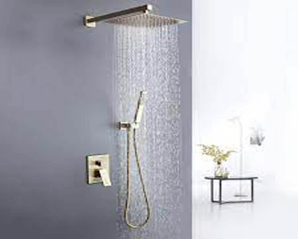Vòi sen cây Inax âm tường tinh tế và sang trọng, giúp tiết kiệm không gian phòng tắm 