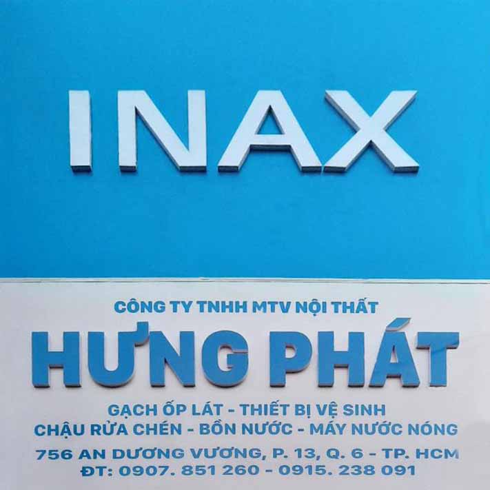 Nội Thất Hưng Phát địa chỉ mua hàng chính hãng của thiết bị vệ sinh INAX