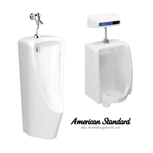 Bồn tiểu nam và xả tiểu American Standard chính hãng