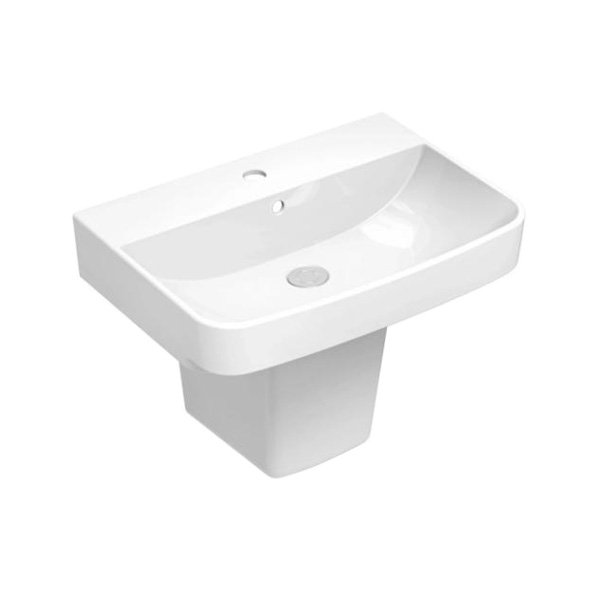 Lavabo dáng vuông mang đến vẻ đẹp thanh lịch và tinh tế, phù hợp với nhiều phong cách trang trí nội thất