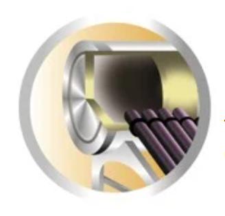 Vật liệu Polyrethane được nén chặt với độ dày 55mm