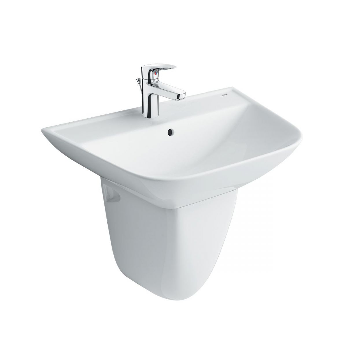 Mẫu lavabo Inax treo tường chân treo L-297VC