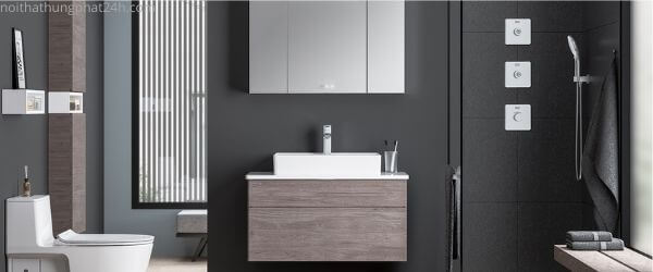 Bồn cầu 1 khối American Standard VF-1808ET xả 2 nút nhấn