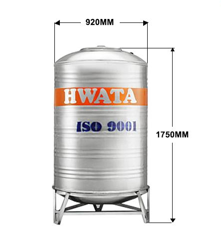 Bồn Chứa Nước Inox Hwata 1000 Lít Đứng