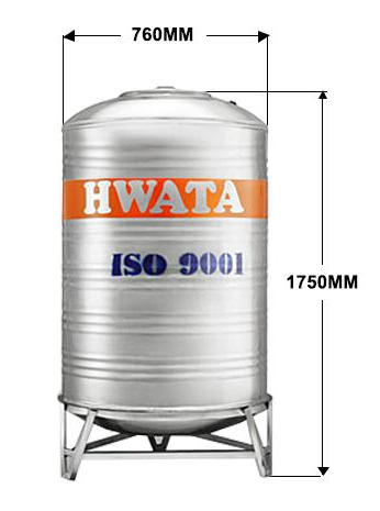 Bồn Chứa Nước Inox Hwata Đứng