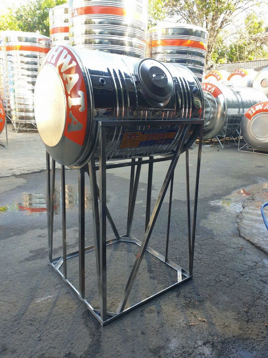 Bồn Nước  Inox Hwata 500 Lít Nằm