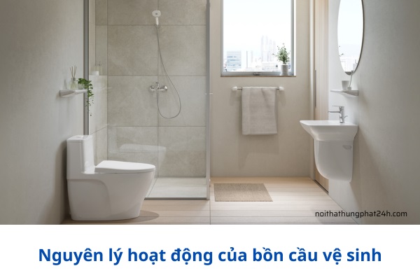 Tìm hiểu nguyên lý hoạt động của bồn cầu vệ sinh