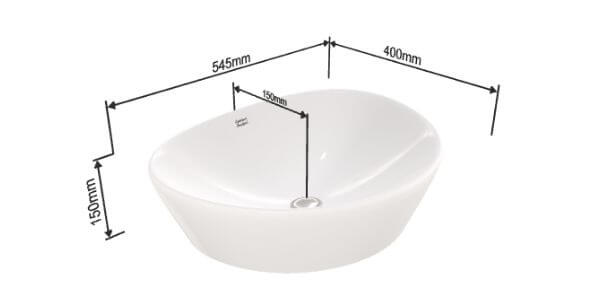 Chậu rửa lavabo đặt bàn American Standard WP-F633