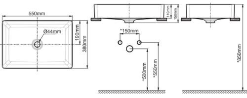 Chậu rửa lavabo đặt bàn American Standard WP-F412