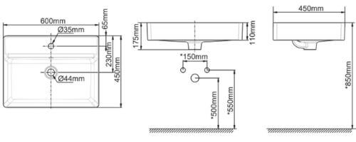 chậu rửa lavabo đặt bàn American Standard WP-F420