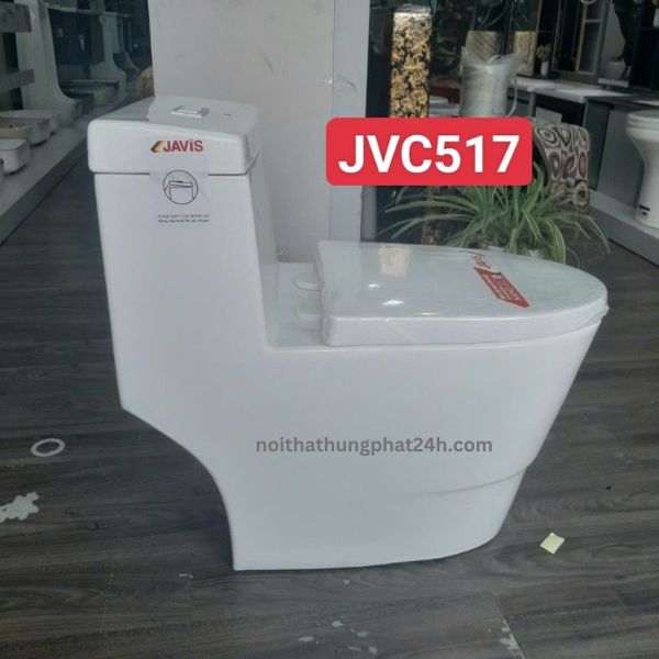 Bồn cầu 1 khối giá rẻ Javis JV-C517