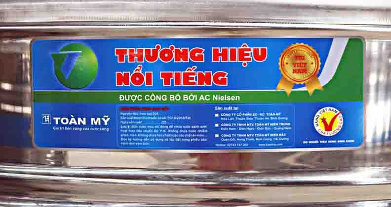 Tem nhận diện thương hiệu toàn mỹ chóng hàng giả hàng nháy của bồn 1500L ngang