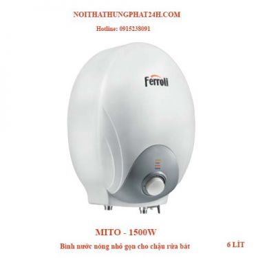 Bình Nóng Lạnh Mini Cho Nhà Bếp Ferroli MITO 6L