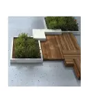 Gạch terrazzo lát sân