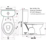 Kích Thước Bồn Cầu American Standard | Bảng Chi Tiết & Hướng Dẫn