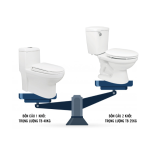 So sánh bồn cầu INAX 1 khối và 2 khối: Nên chọn loại nào?