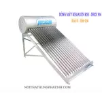 BÌNH NƯỚC NÓNG NĂNG LƯỢNG MẶT TRỜI MEGASUN 200 LÍT KSS INOX 304 CAO CẤP