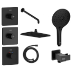 Sen tắm âm tường American Standard màu đen