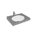 Chậu rửa mặt lavabo âm bàn Viglacera CA2