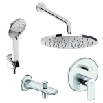 Combo bộ sen âm tường American 3 đường nước