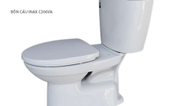 Review bồn cầu INAX 2 khối C-306VA​ đang được ưa chuộng nhất
