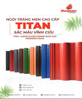 Catalogue ngói Tráng Men Titan Đồng Tâm