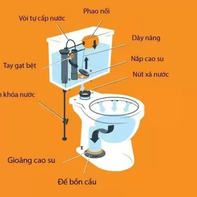 bồn cầu Inax 2 khối: Xu hướng chọn mua của nhiều gia đình Việt trong năm 2025