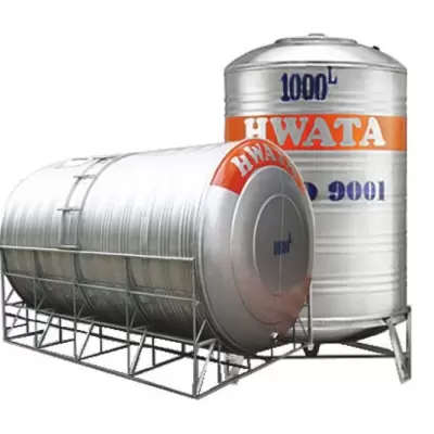 Top những lý do vì sao nên chọn bồn nước inox Hwata 1000L ngang