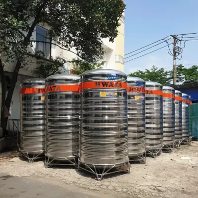 Tại sao nên chọn sử dụng bồn nước inox Hwata 4000 lít đứng