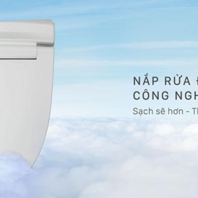 Nắp bồn cầu inax thông minh, giá tốt kèm chiết khấu cao