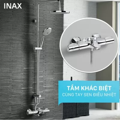 Vì sao nên chọn Vòi sen tắm inax cho ngôi nhà của bạn.?