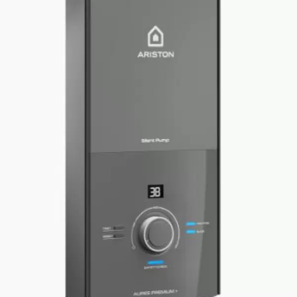 Bình Nước Nóng Ariston Trực Tiếp Có Bơm Aures Premium+ Dòng Cao Cấp