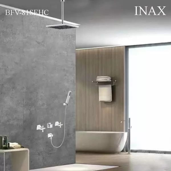 Cây Sen Tắm Nóng Lạnh Âm Tường Inax BFV-81SEHC