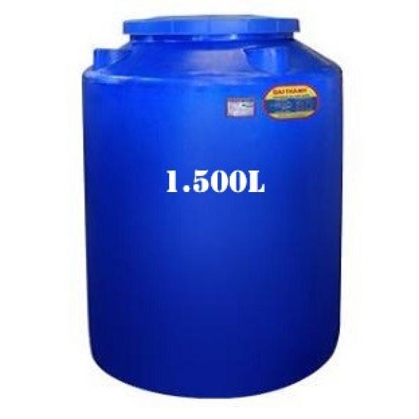 Bồn Nước Nhựa Đại Thành 1500L đứng đa chức năng