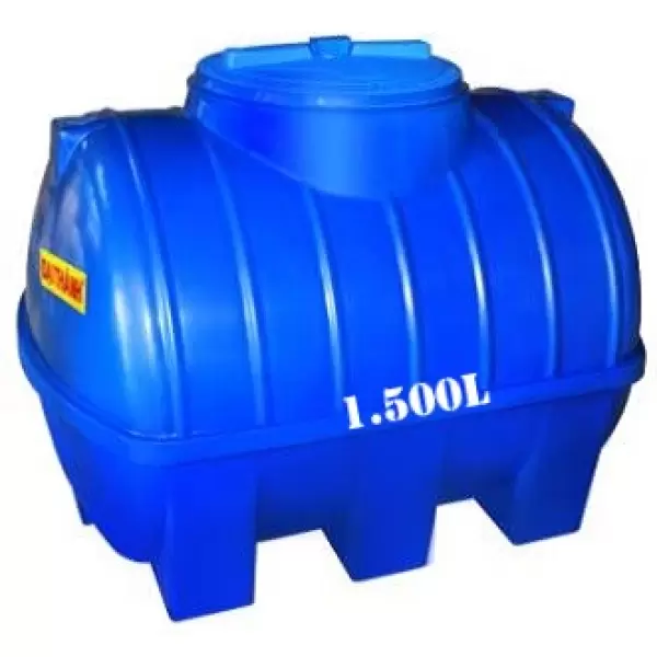 Bồn Nước Nhựa Đại Thành 1500L ngang thế hệ mới