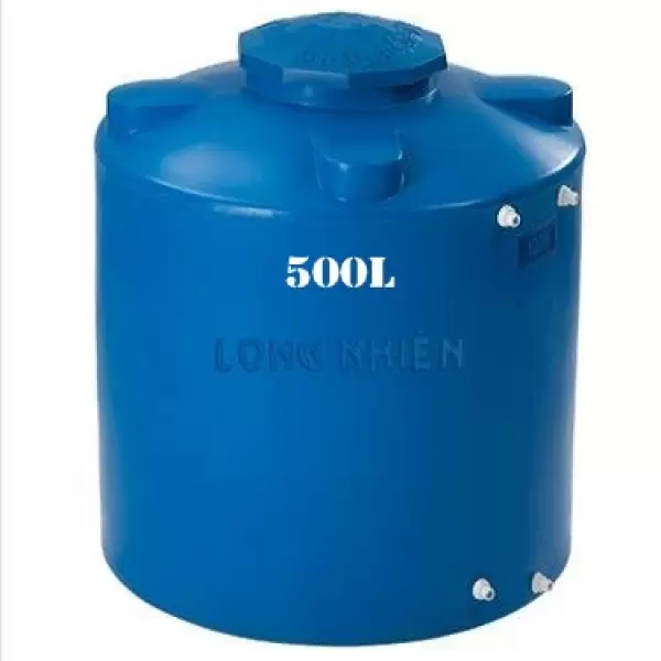 Bồn Nước Nhựa Long Nhiên 500L Đứng Giá Rẻ