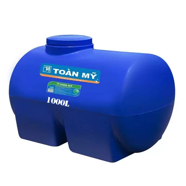 Bồn Nước Nhựa Toàn Mỹ 1000L ngang Eco