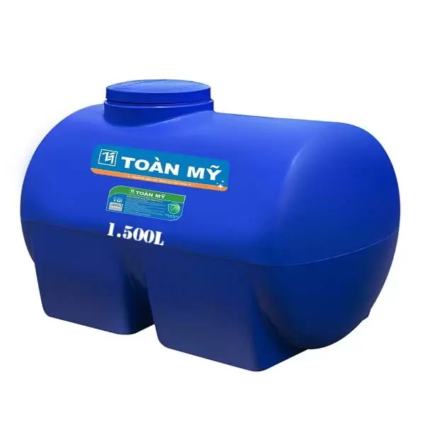 Bồn Nước Nhựa Toàn Mỹ 1500L ngang Eco