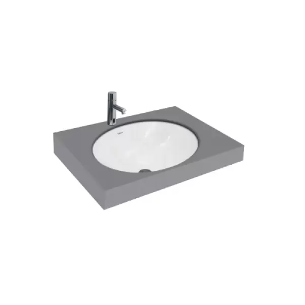 Chậu rửa mặt lavabo âm bàn Viglacera CA2