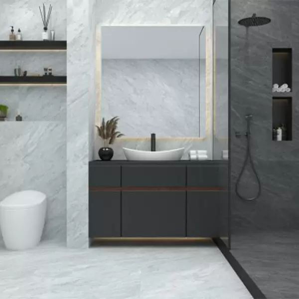 Gạch Ốp Tường 40x80 Đồng Tâm SAPA004-H+ Porcelain Kháng Khuẩn