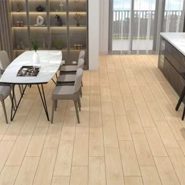 Gạch lát sàn giả gỗ đồng tâm 2080BANYAN004-H+ Porcelain kháng khuẩn