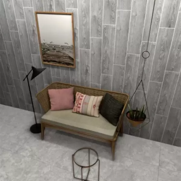 Gạch màu gỗ đồng tâm 2080WOOD008 Porcelain