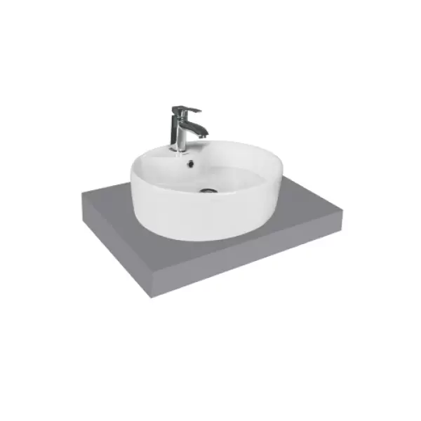 Chậu rửa mặt lavabo đặt bàn Viglacera CD19