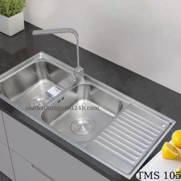 Chậu Rửa Chén Inox Cao Cấp Toàn Mỹ TMS 105