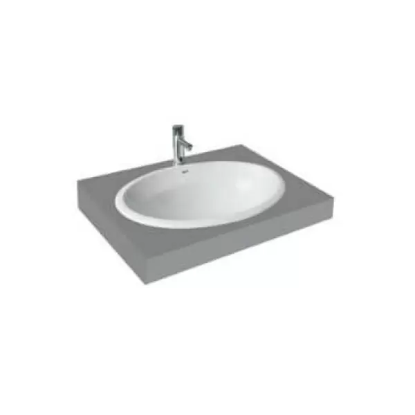 Chậu rửa mặt lavabo âm bàn dương vành Viglacera CD21