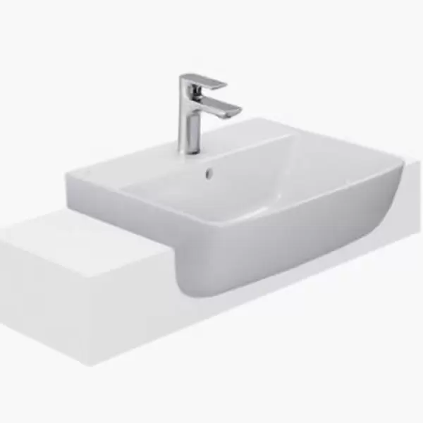 Chậu rửa mặt lavabo bán âm bàn Inax  AL-345V