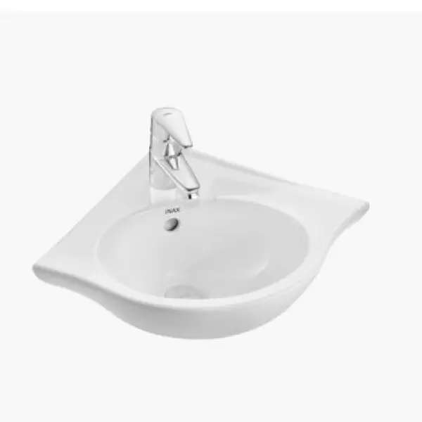 Chậu rửa mặt lavabo góc Inax L-281V