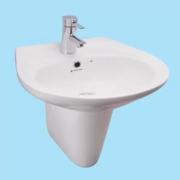 Chậu rửa mặt lavabo treo tường  Thiên Thanh LT04L1T/PT0400T